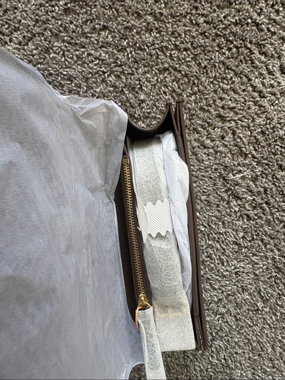 Quince Brown Leather Crossbody with Gold-Tone Hardware - Picture 6 of 6
